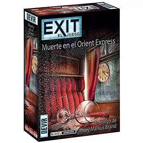 Juego de mesa Escape Room - Exit: Muerte en el Orient Express, Devir