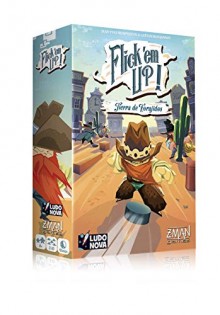 Juego de mesa Flick'em up! Tierra de Forajidos