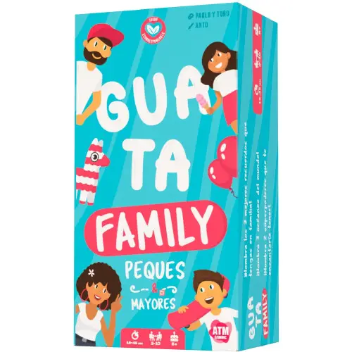 Juego de mesa Guatafamily para Niños y Adultos
