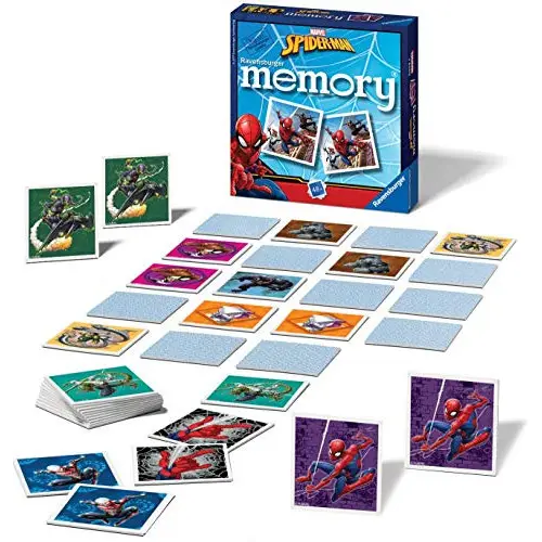 Juego de mesa Memory: Marvel Spiderman