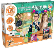 Juego de mesa Science4you - Mi Primer Startup para Niños - Kit con 15 Experimentos y Atividades
