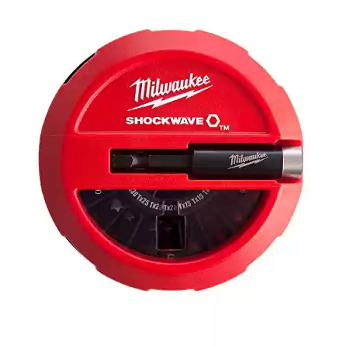 Juego de puntas Milwaukee Shockwave Gen II con 15 piezas