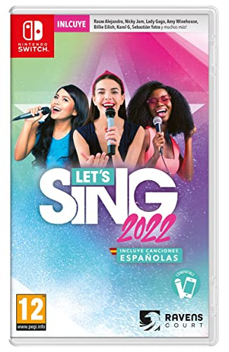 Juego Let's Sing 2022 (Incluye Canciones Españolas) para Nintendo Switch