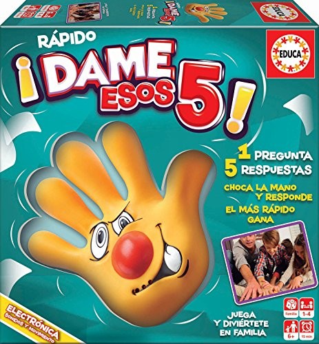 Juego Rápido ¡Dame Esos 5! Educa Borrás (17914)