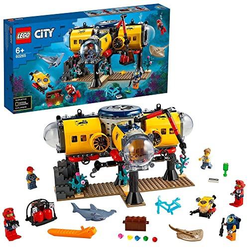 Juguete LEGO City Océano – Base de Exploración