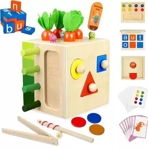 Juguete Montessori de Madera 9 en 1