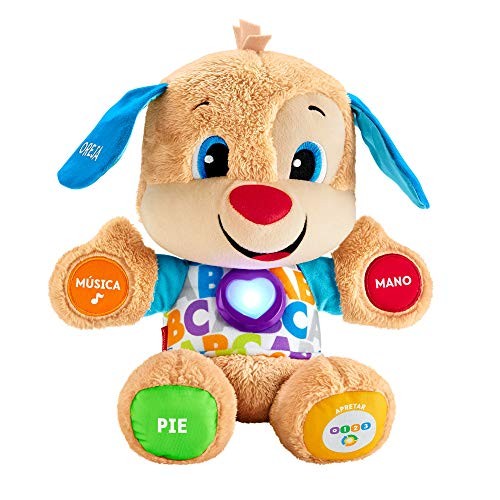 Peluche Perrito Fisher-Price primeros descubrimientos, bebé +6 meses