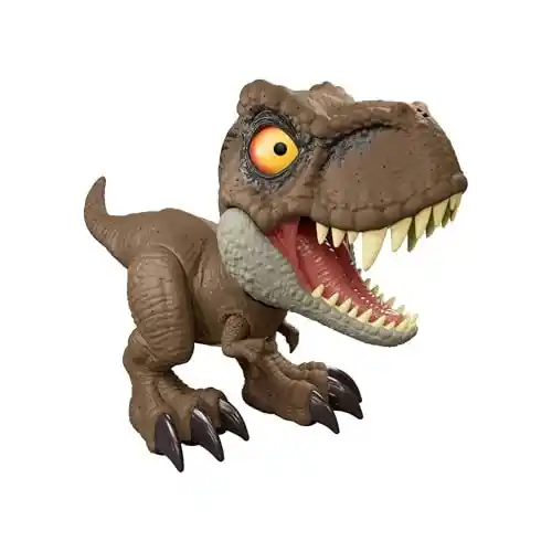 Jurassic World T-Rex Roar Command interactiva con sonido y movimiento