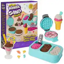 Kinetic Sand Delicias Heladas Set de 454g para divertir creativamente