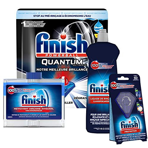 Kit completo para lavavajillas Finish  Powerball Quantum Ultimate