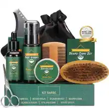 Kit Cuidado Completo para Barba 9 en 1