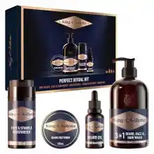 Kit de barba King C Gillette para rutina de cuidado personal