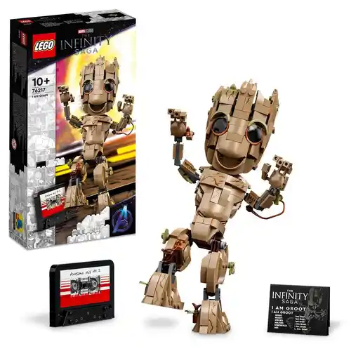 Kit de construcción LEGO Marvel 76217 Yo Soy Groot