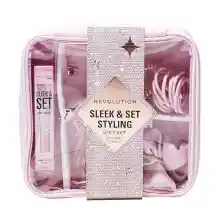 Kit de peinado Revolution Hair Sleek & Set con accesorios