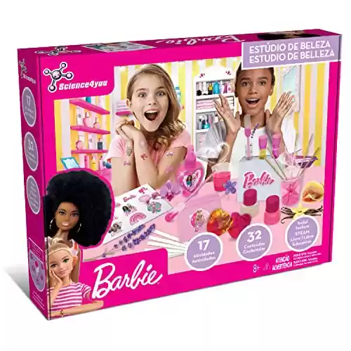 Kit tatuajes, jabones y colonias Science4you-Barbie