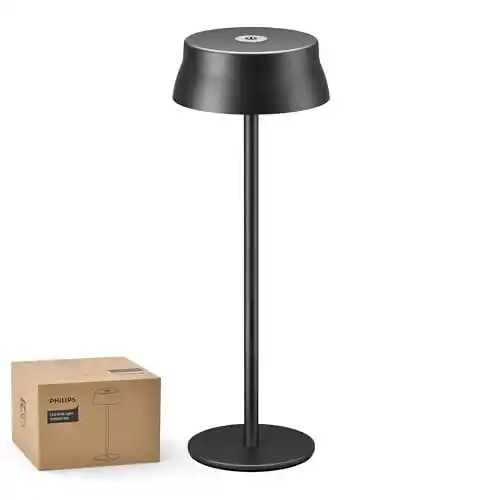 Lámpara de mesa LED inalámbrica Philips
