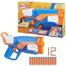 Lanzador Nerf N Series Agility + 12 dardos