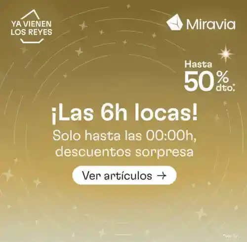 ¡Las 6 horas locas! Especial ofertas Reyes Magos + cupones extra