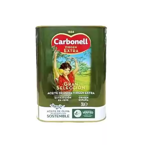 Lata de 3 litros de aceite de oliva Virgen Extra CARBONELL