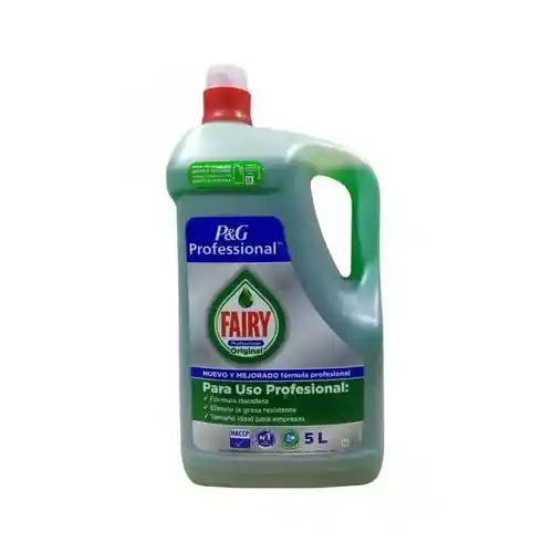 Lavavajillas manual Fairy Professional Original (5L) concentrado para uso profesional
