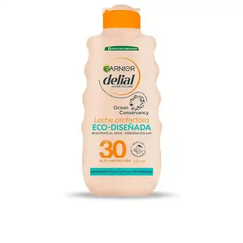 Leche Solar Alta Protección FPS30 GARNIER DELIAL Ecodiseñada, 200 ml