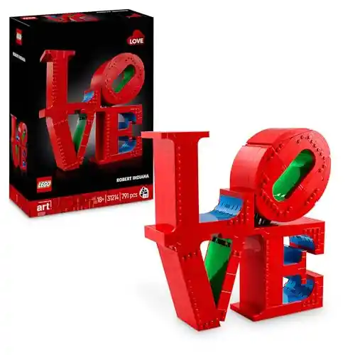 LEGO Art Love Maqueta 3D