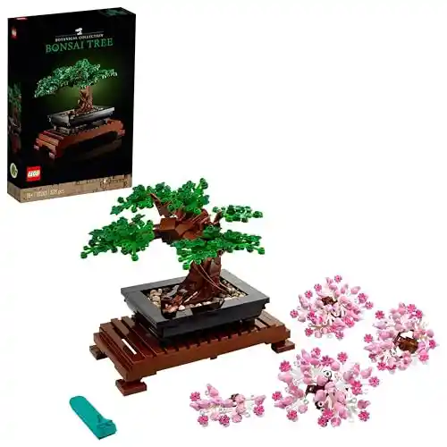LEGO Botanical Bonsái Kit de Maquetas y Manualidades para Adultos