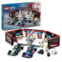 LEGO City Garaje de F1 con Coches Mercedes-AMG y Alpine