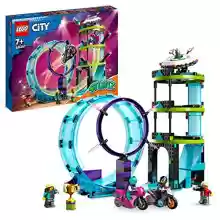 Lego City Stuntz Desafío Acrobático con Rizo Extremo, ¡siente la emoción en el aire! ¡Por solo 44,08€!