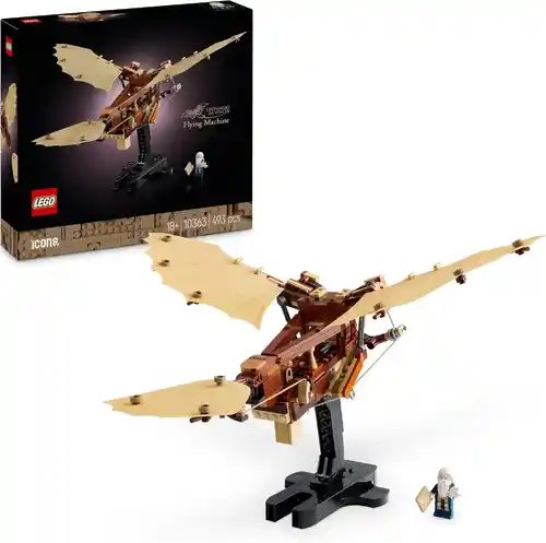 LEGO Icons Maqueta Ornitóptero de Leonardo da Vinci