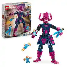 Lego Marvel Galactus contra los Cuatro Fantásticos.