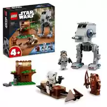 LEGO Star Wars AT-ST con Speeder y Guarida Ewok