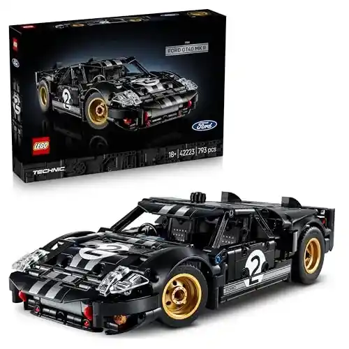 LEGO Technic Ford GT40 MKII con motor V8