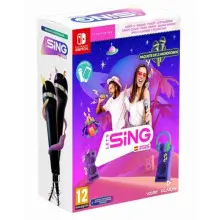 Lets Sing 2025 + 2 Micrófonos para Nintendo Switch