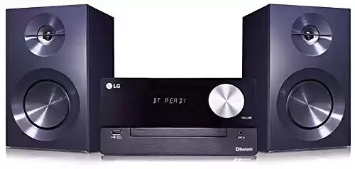 LG CM2460 - Microcadena CDs y USB, Radio FM, Bluetooth, 100W