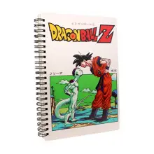 Libreta 3D Dragon Ball Z Frieza Vs Goku