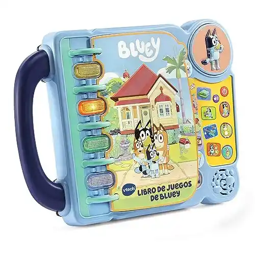 Libro Educativo Bluey 4 Modos Juego VTech