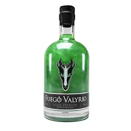 Licor verde FUEGO VALYRIO