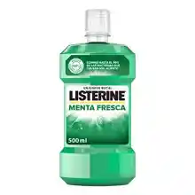 Listerine Menta Fresca (500 ml), enjuague bucal con flúor