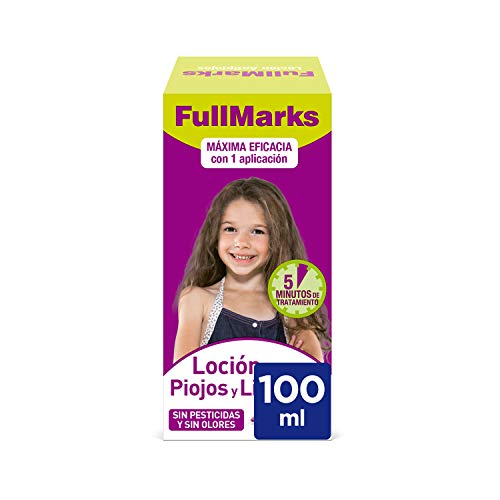 Loción antipiojos para niños con Lendrera de FullMarks