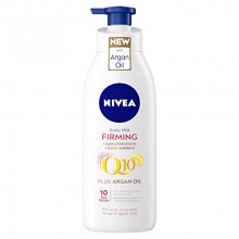 Loción NIVEA Q10 Aceite de Argán Body Milk hidratante Reafirmante + Hidratante (compra recurrente)