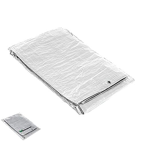 Lona Impermeable Reforzada 3 x 4 m con Ojetes Metálicos