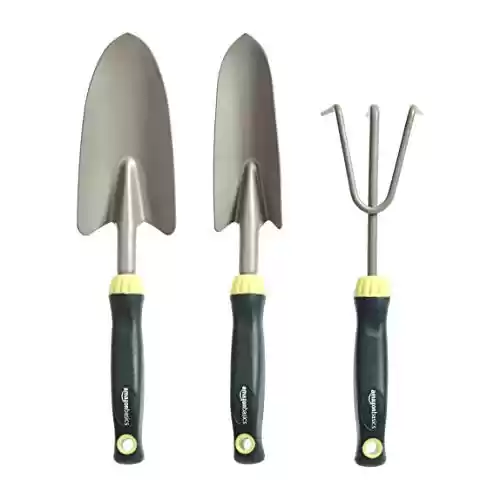 Lote 3 herramientas para jardín Amazon Basics