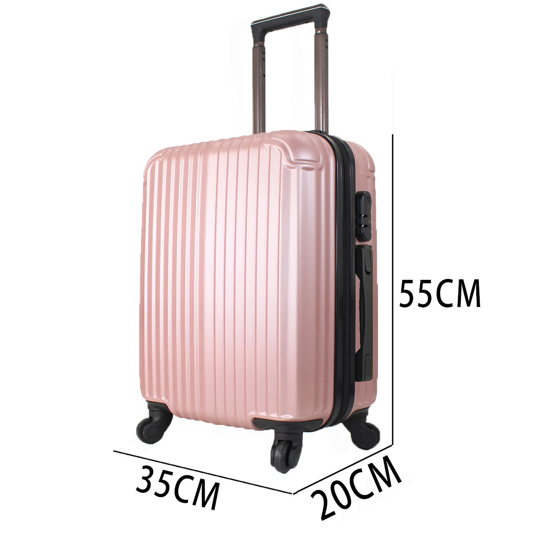 Maleta Avión Equipaje de Mano Viaje Cabina Trolley ABS Rígida 4