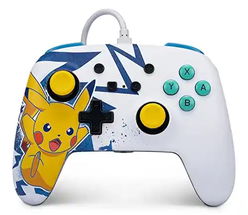 Mando PowerA Nintendo Switch Pikachu High Voltage