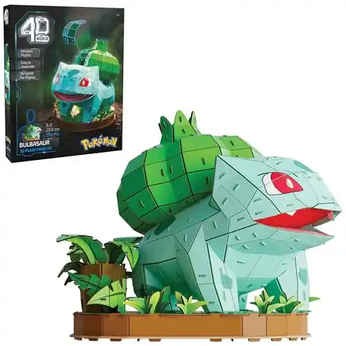 Maqueta 3D 4D Build Bulbasaur de 195 piezas para construir