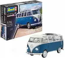 Maqueta Volkswagen T1 Samba Bus, Kit Modelo, Escala 1:16 (07009), 27,2 cm de Largo