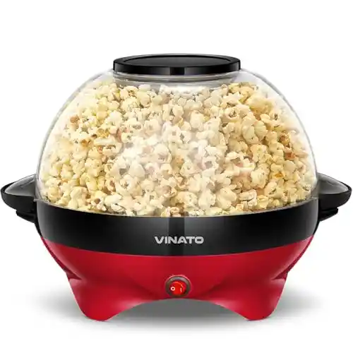 Máquina de hacer Palomitas 5L + Tapa Bol