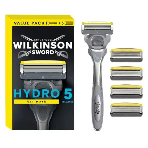 Maquinilla de afeitar Wilkinson Hydro5 + 5 Cuchillas