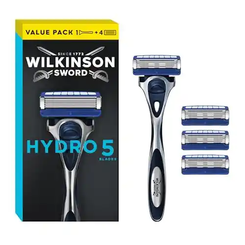 Maquinilla Wilkinson Sword Hydro 5 + 4 Recambios